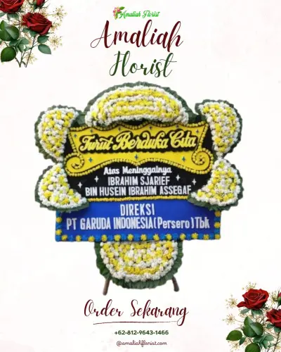 Papan Bunga Duka di Cimalaka