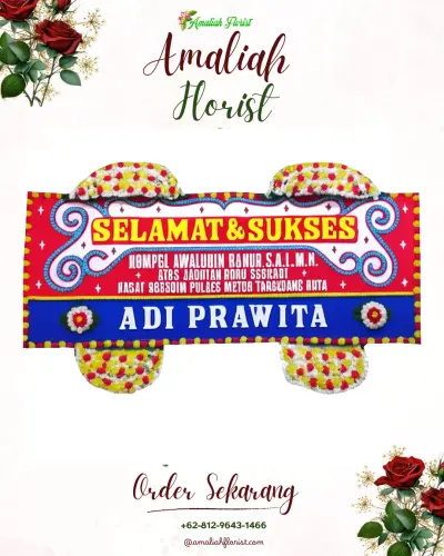 Karangan Bunga Ucapan Selamat di Cimalaka